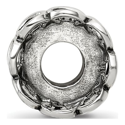 Sterling Silver Crystal Bridal Garter Bead – view 3