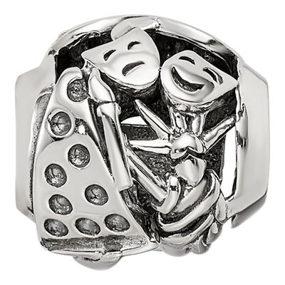 Sterling Silver Crystal York Collage Bead – view 5