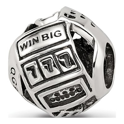 Sterling Silver Las Vegas Collage Crystal Bead – view 6