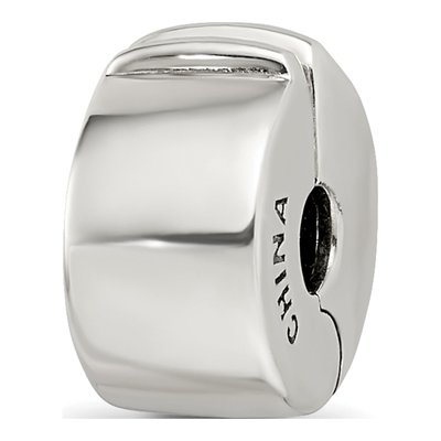 Sterling Silver Crystal Clip Bead – view 7