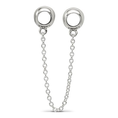Sterling Silver Hearts Safety Bead – view 3