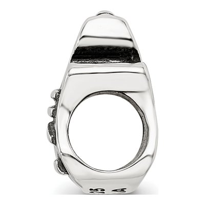 Sterling Silver Guitar Bead – view 3