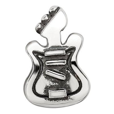 Sterling Silver Guitar Bead – view 6