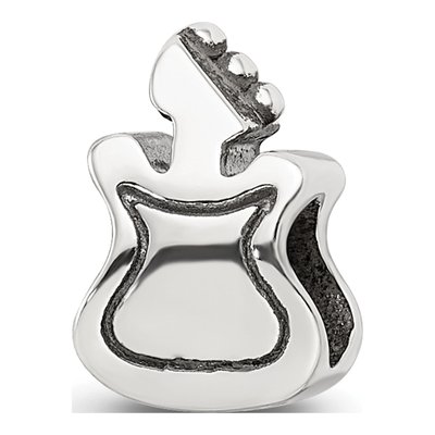 Sterling Silver Guitar Bead – view 7