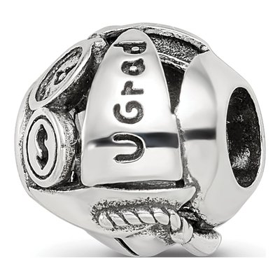 Sterling Silver Crystal Graduation Bead – view 7