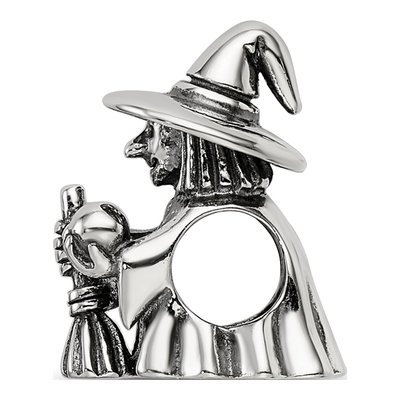 Sterling Silver Witch Bead – view 3