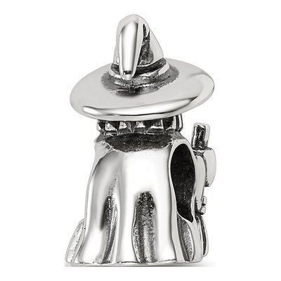 Sterling Silver Witch Bead – view 7