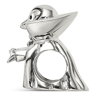 Sterling Silver Vampire Bead – view 3