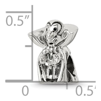 Sterling Silver Vampire Bead – view 5