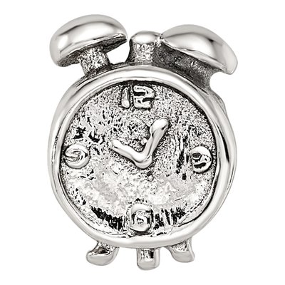 Sterling Silver Alarm Clock Bead – view 6