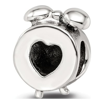 Sterling Silver Alarm Clock Bead – view 7