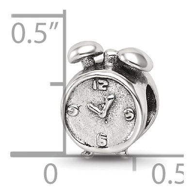 Sterling Silver Alarm Clock Bead – view 8