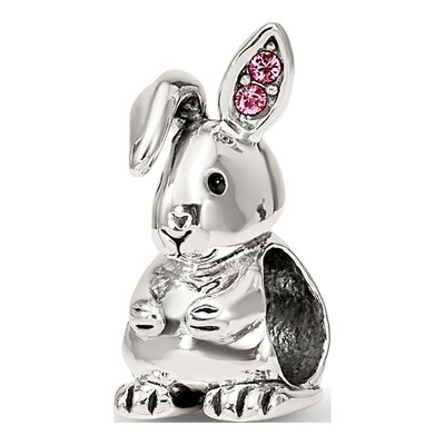 Sterling Silver Bunny Bead