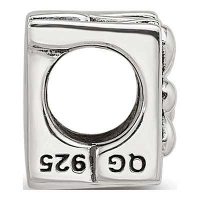 Sterling Silver 'best Mom' Bead – view 3
