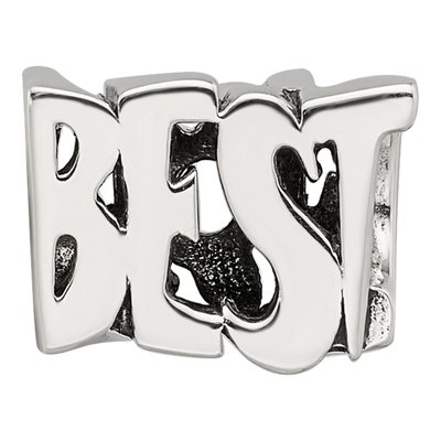 Sterling Silver 'best Mom' Bead – view 5