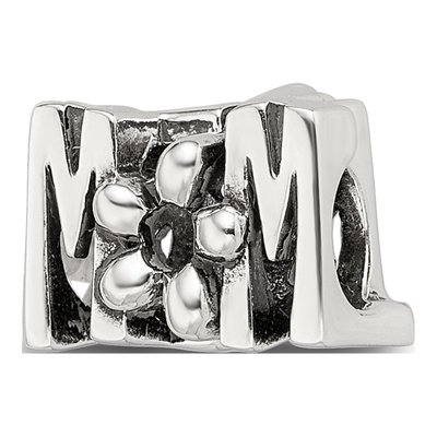 Sterling Silver 'best Mom' Bead – view 7
