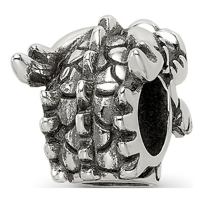 Sterling Silver Crystal Dragon Bead – view 6