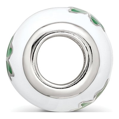 Sterling Silver Clover Bead – view 3