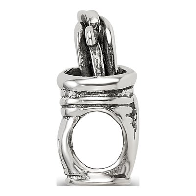 Sterling Silver Golf Bag Bead – view 4
