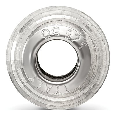 Sterling Silver Diamond-Cut Bead – view 3