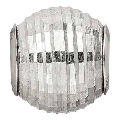 Sterling Silver Diamond-Cut Bead – view 4