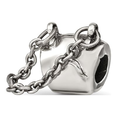 Sterling Silver Handbag Bead