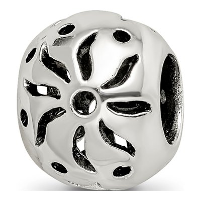 Sterling Silver Sun Moon Stars Bead – view 7