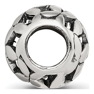 Sterling Silver Flower of Life Bead – view 3