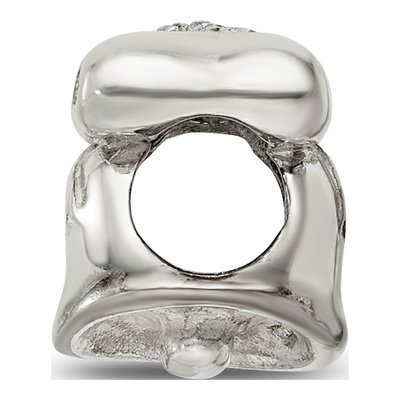 Sterling Silver Christmas Bells Bead – view 3
