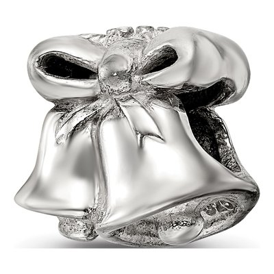 Sterling Silver Christmas Bells Bead