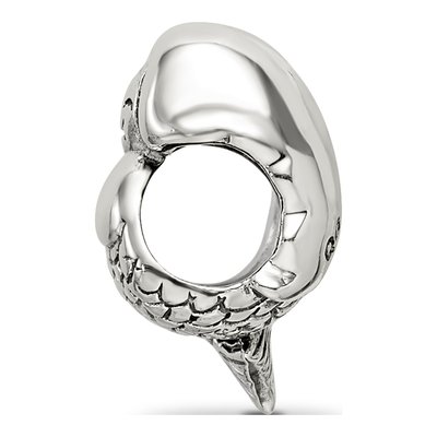 Sterling Silver Mermaid Bead – view 3