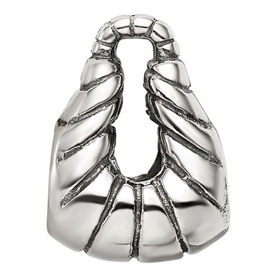 Sterling Silver Handbag Bead – view 6