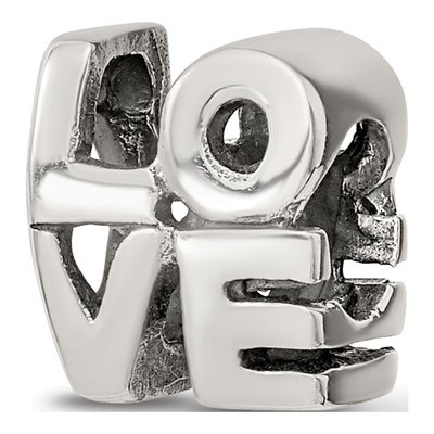 Sterling Silver LOVE Bead