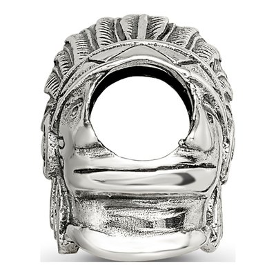 Sterling Silver Chief Bead – view 3