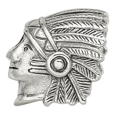 Sterling Silver Chief Bead – view 4