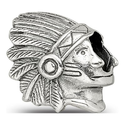Sterling Silver Chief Bead – view 6