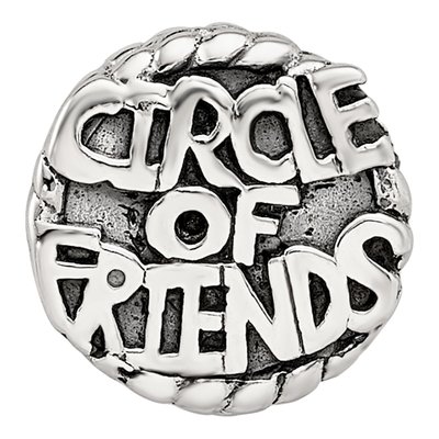 Sterling Silver Circle of Friends Bead – view 4