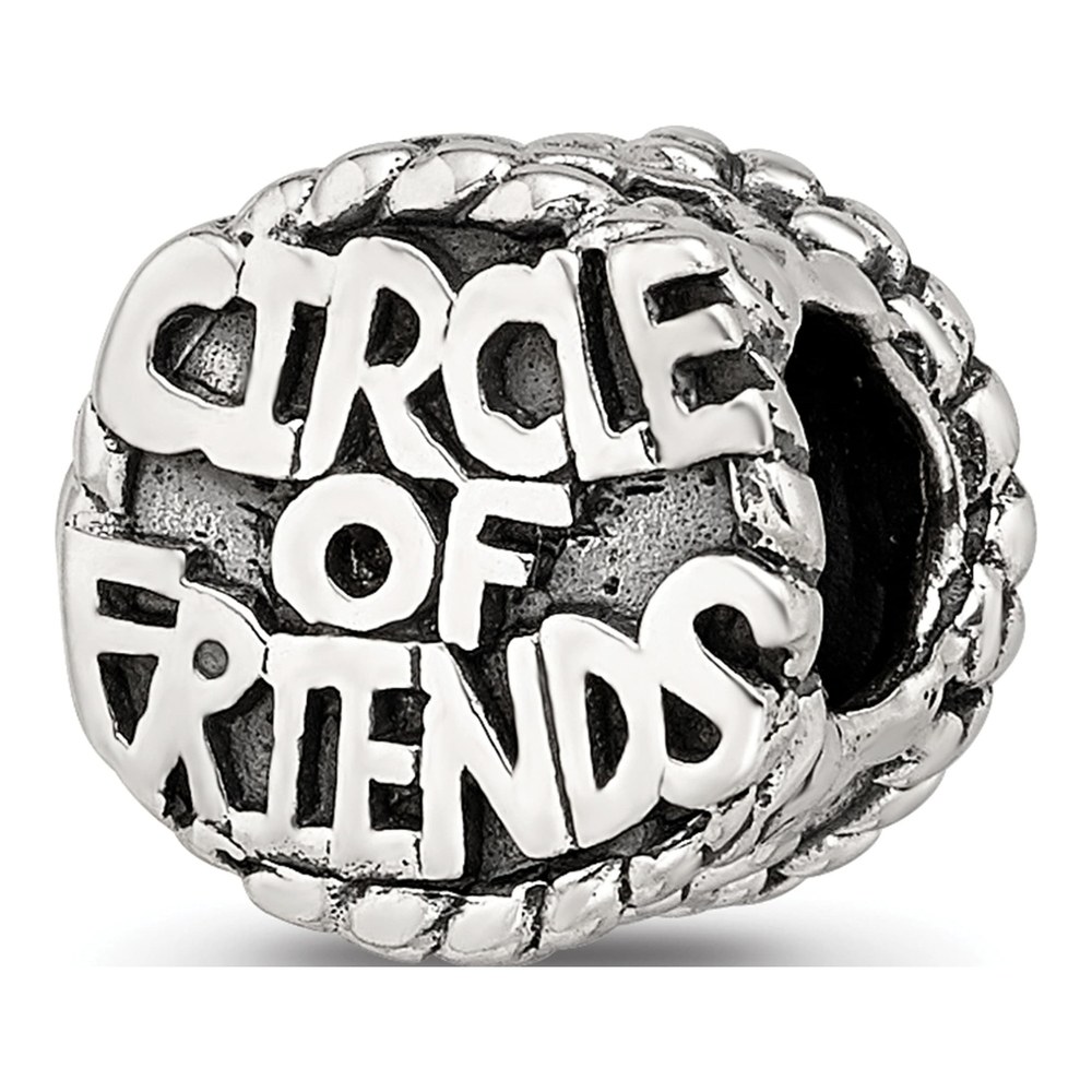 Sterling Silver Circle of Friends Bead