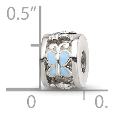Sterling Silver Crystal Ladybug Bead – view 7