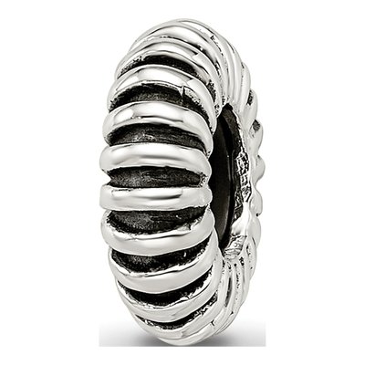 Sterling Silver Rubber Spacer Bead