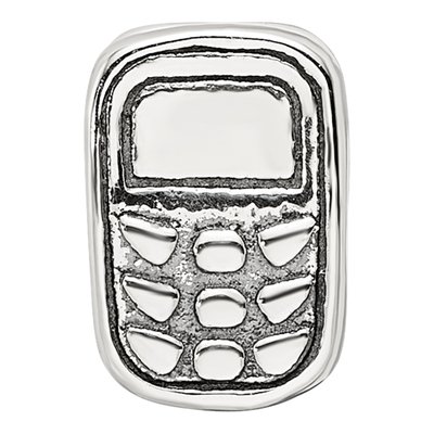 Sterling Silver Cell Phone Bead – view 5