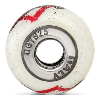 Sterling Silver Heart Infinity Murano Glass Bead – view 3