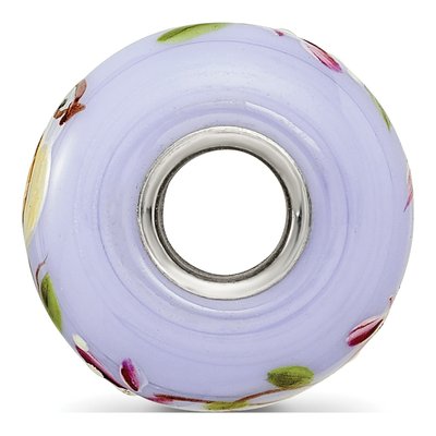 Sterling Silver Fenton Glass Sparrow Bead – view 3