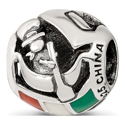 Sterling Silver Theme Bead – view 6
