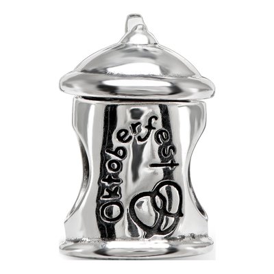 Sterling Silver Beer Stein Bead – view 5