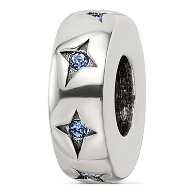 Sterling Silver Crystal Bead – view 5