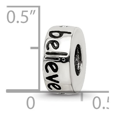 Sterling Silver Crystal Bead – view 7