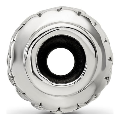 Sterling Silver Gripper Bead – view 3