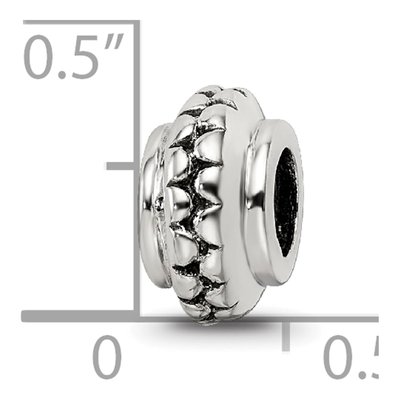 Sterling Silver Gripper Bead – view 4
