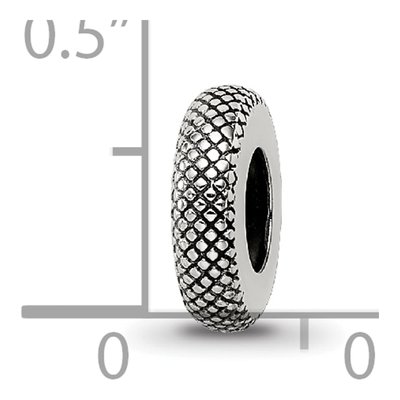 Sterling Silver Gripper Bead – view 4